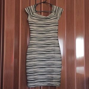 Striped M dress
